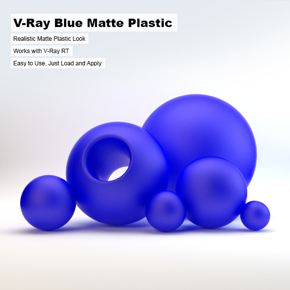 V-Ray Blue Matte - 3Docean 2603008