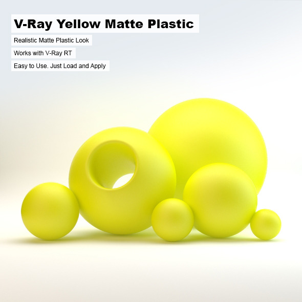 V-Ray Yellow Matte - 3Docean 2603133