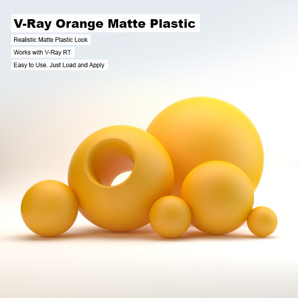 V-Ray Orange Matte - 3Docean 2603172