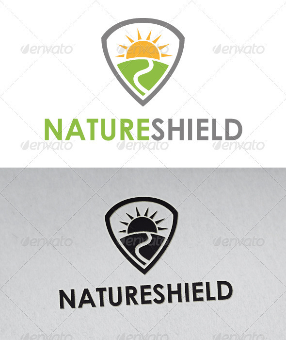 Nature Shield Logo - Nature Logo Templates