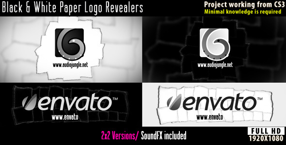 Paper Logo Revealers - VideoHive 2604183