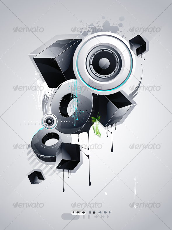 Abstract Objects in the Style of Graffiti - Media Technology