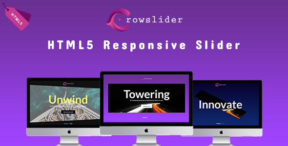 Crowslider - HTML5 Responsive Slider