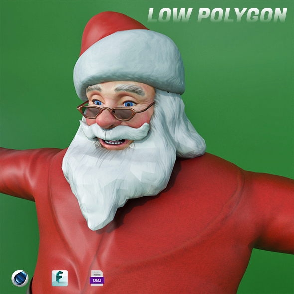 Santa Claus low - 3Docean 28020830