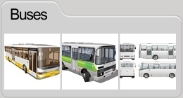 Vector Buses Illustrations