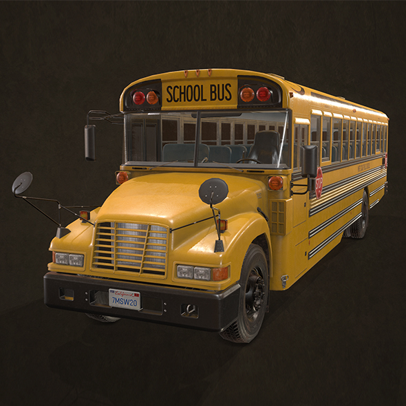 School Bus - 3Docean 28024064