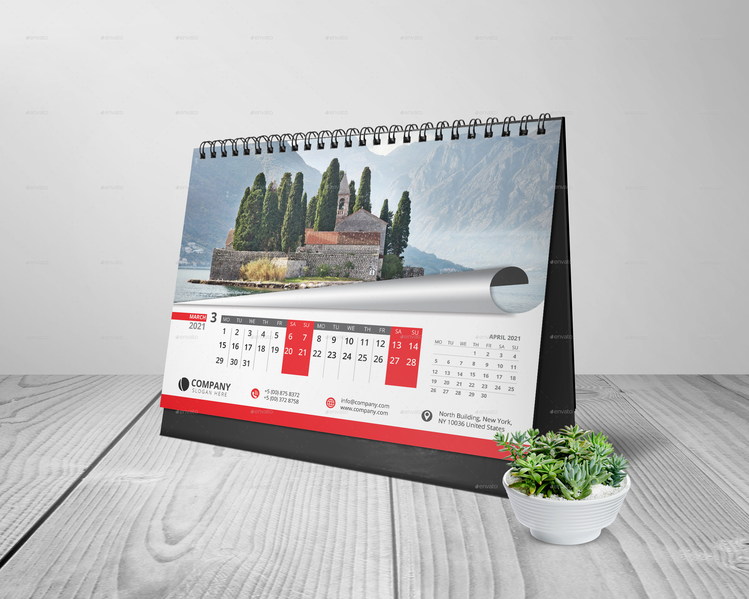 Desk Calendar, Print Templates | GraphicRiver