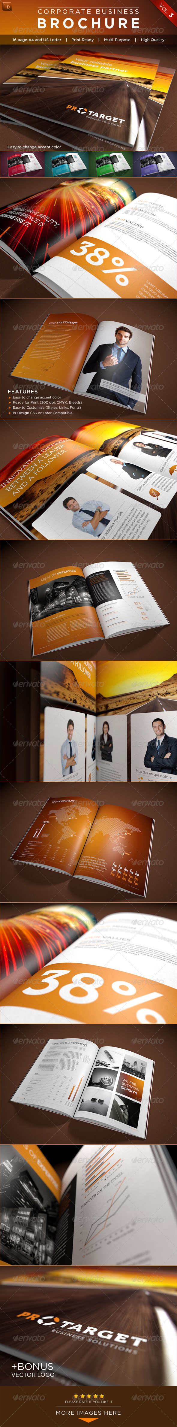 Corporate Business Brochure Vol. 3 - Brochures Print Templates