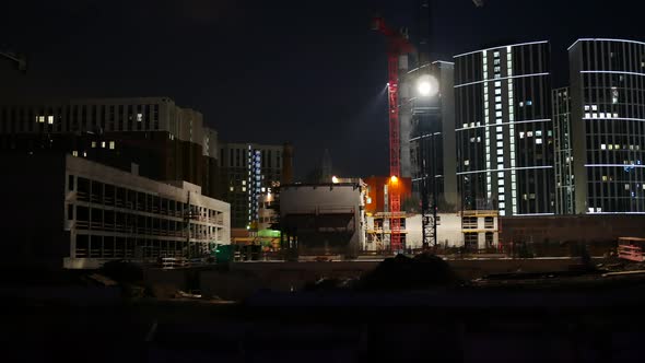 Construction Site at Night 2