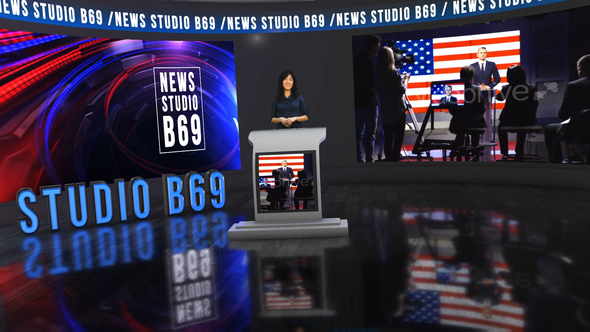 News Studio B69 - VideoHive 28031091