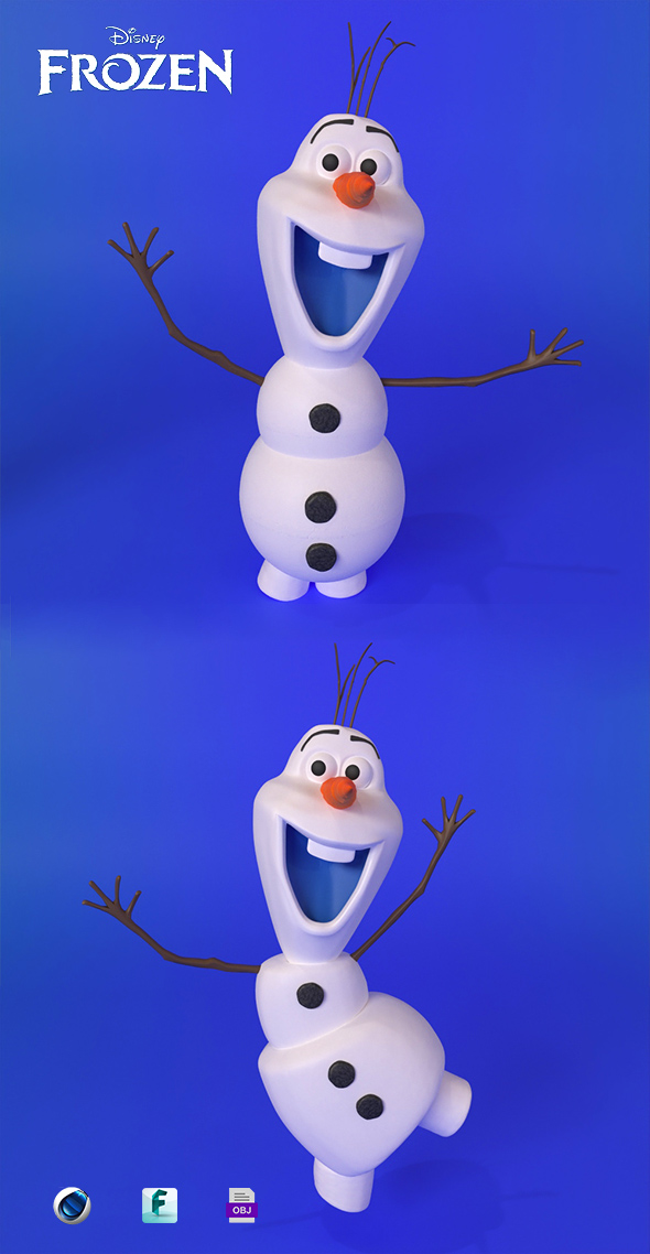 Frozen Olaf - 3Docean 28038938