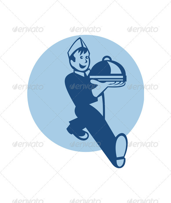 Waiter Cook Chef Baker Serving Food - Industries Business