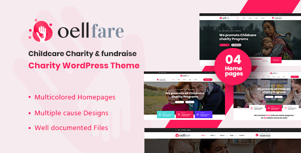 Oellfare - Charity WordPress Theme