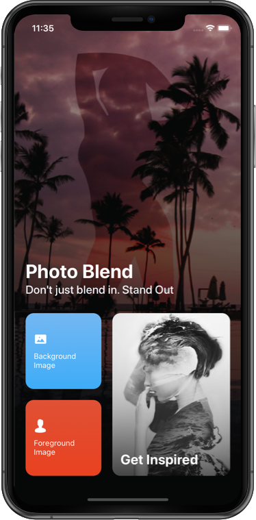 photo blender ios