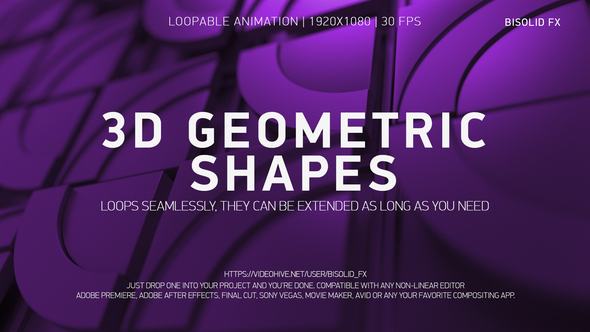Geometric Shapes Background alt