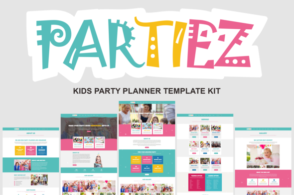 Partiez - Kids - ThemeForest 27909700