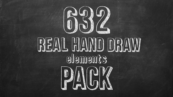 Real Hand Drawn Elements Pack