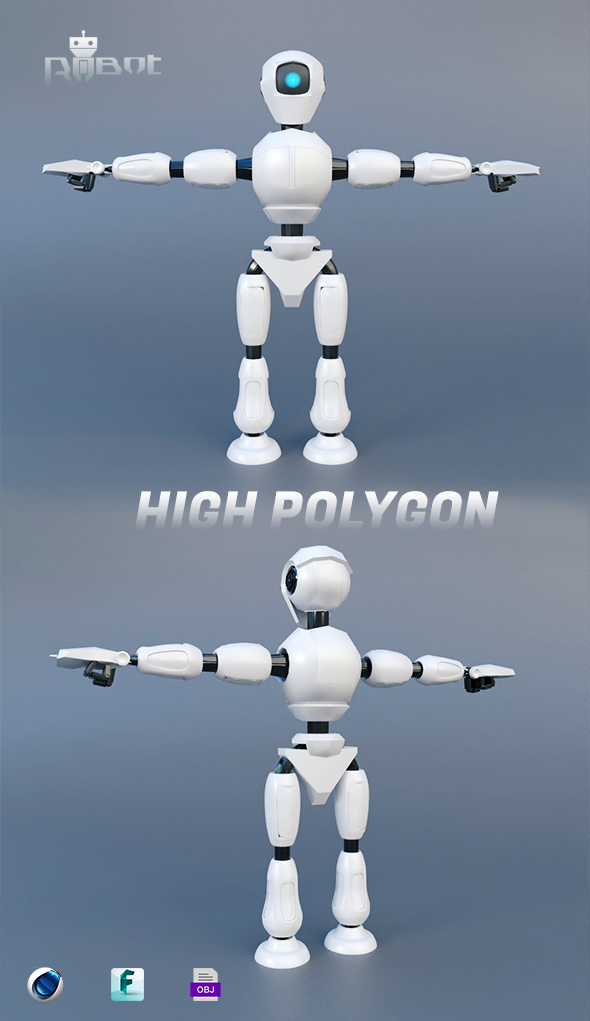 Robotic Droid - 3Docean 28058558