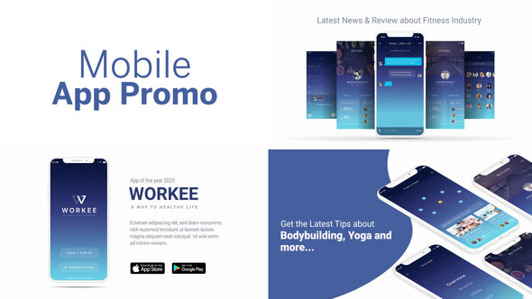 Clean Mobile App Promo