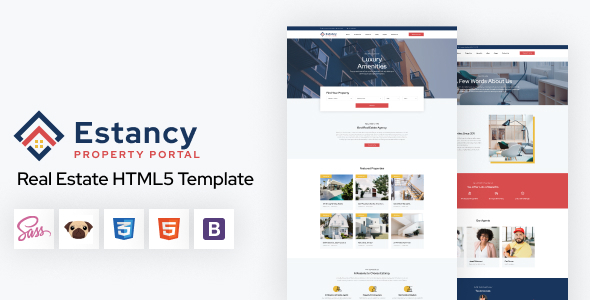 Incredible Estancy - Real Estate HTML5 Template, Property Portal