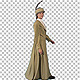Late 19th Century Woman 2 Walking Right - VideoHive Item for Sale