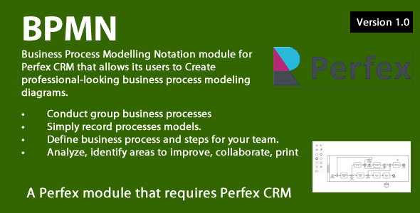 Business Process Modelling module for Perfex CRM