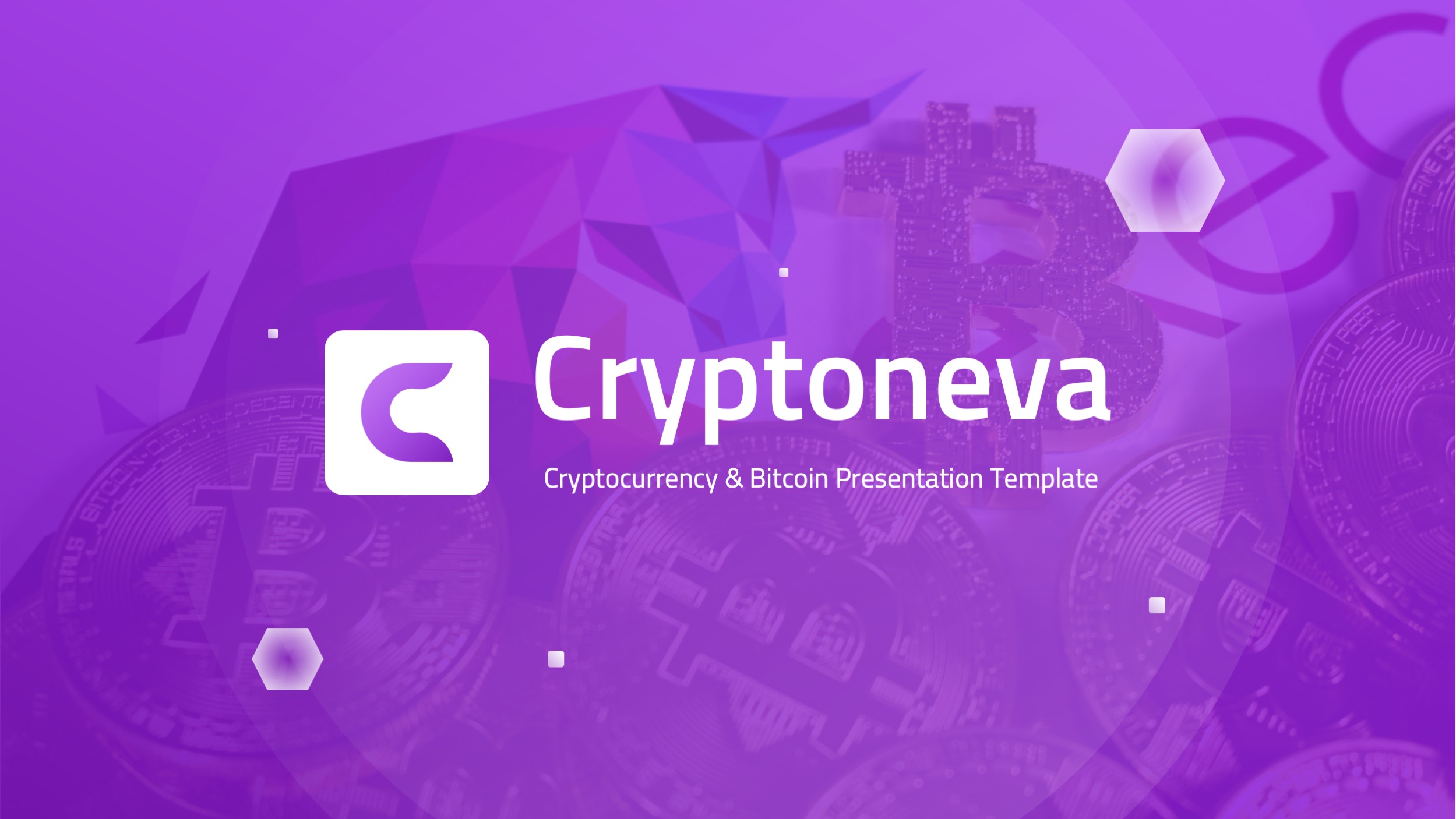 Cryptocurrency & Bitcoin Google Slides Template by Graphue | GraphicRiver