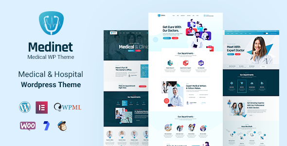 Medinet - Medical and Health WordPress Theme