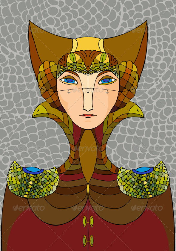 Woman Portret Personage