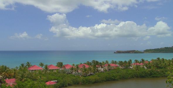 Looking over Galley Bay