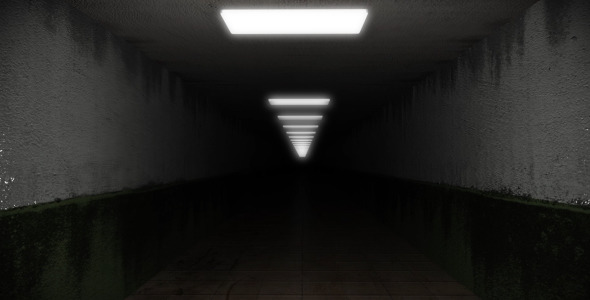 Dark and Creepy Horror Corridor by VolkanKutlubay | VideoHive