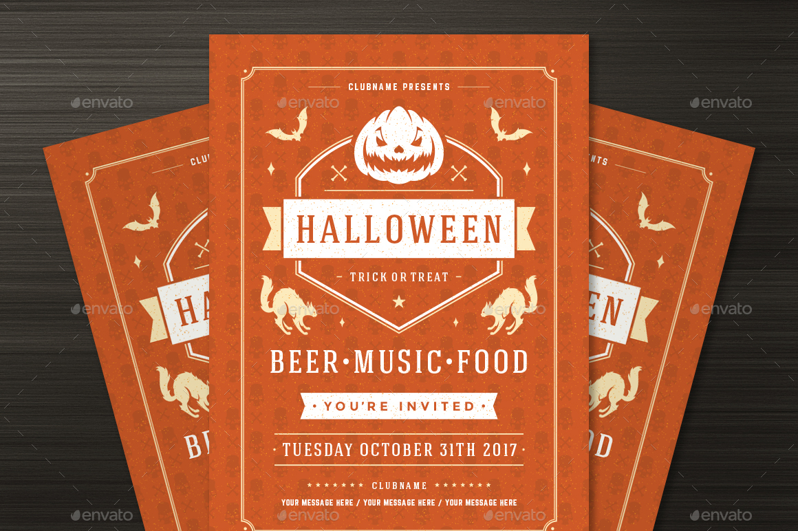 Halloween Design Set by ProVectors GraphicRiver