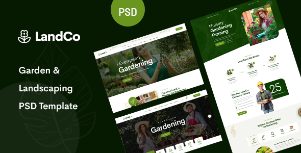 LandCo - GardenLandscaping - ThemeForest 28101003