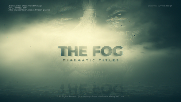 The Fog Cinematic - VideoHive 28101766