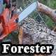 Forester Cutting A Tree - VideoHive Item for Sale