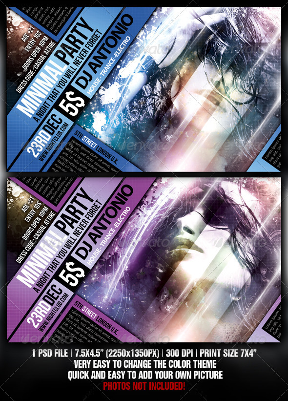 Splash Party Flyer - Flyers Print Templates
