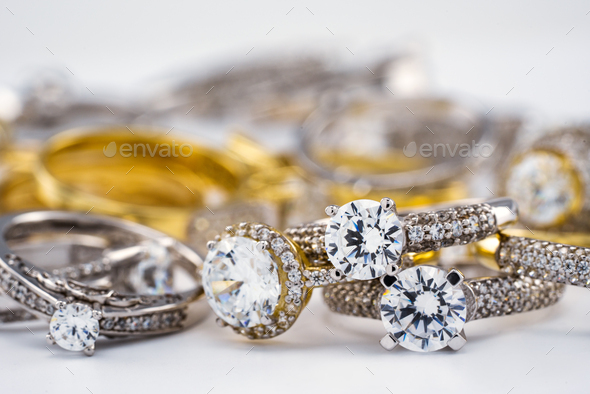 Close Up Photo of Diamond Rings · Free Stock Photo
