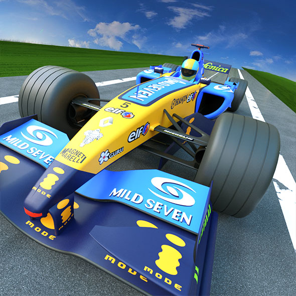 Formula 1 Renault24 - 3Docean 28112415