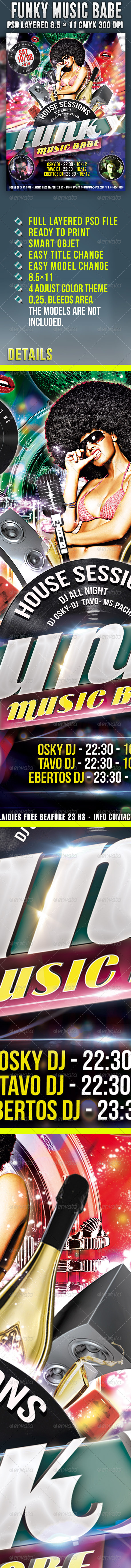 Funky Music Babe - Clubs & Parties Events