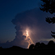Lightning Storm Clouds Thunderstorm Timelapse in Summer Night Sky - VideoHive Item for Sale