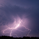 Lightning Storm Clouds Thunderstorm Extreme Weather at Night Timelapse - VideoHive Item for Sale