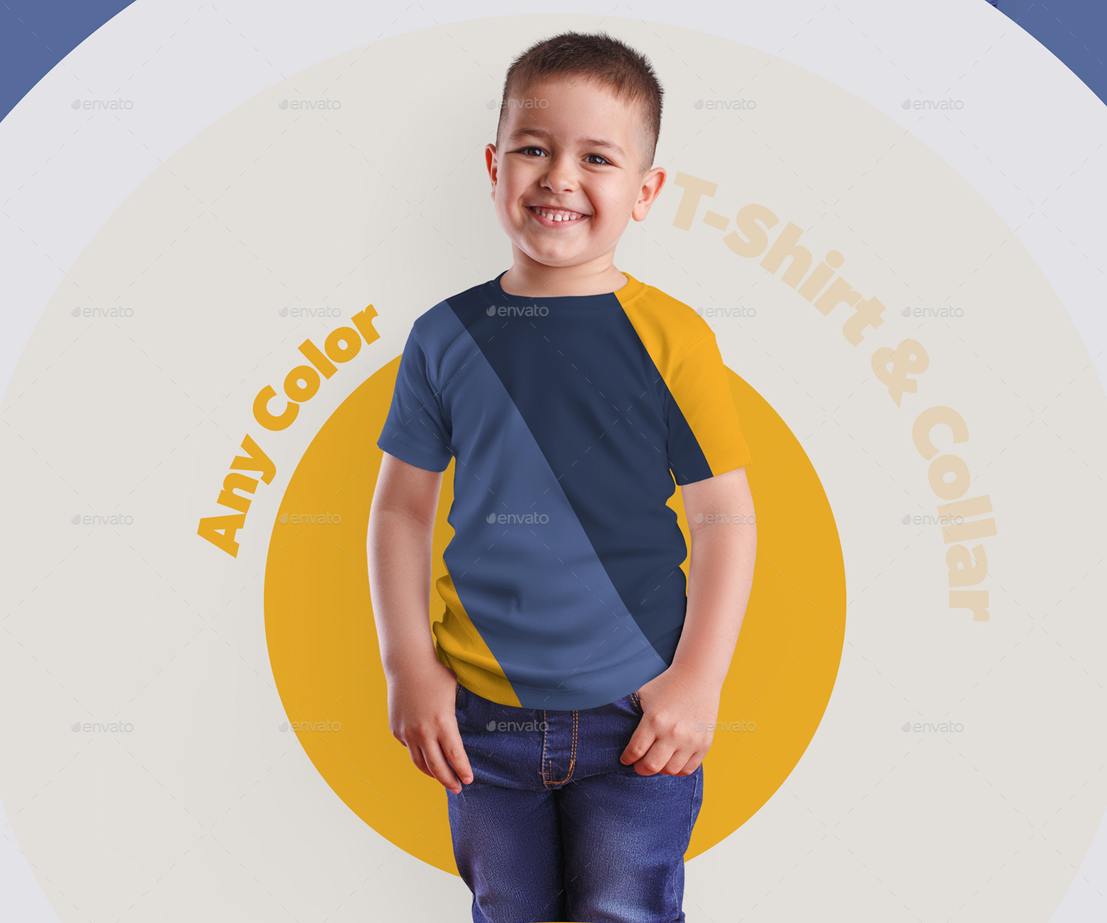 8 Mockups Kids Boy T-Shirt, Graphics | GraphicRiver