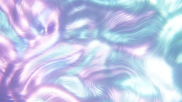 Liquid Waving Holographic Foil Moving Seamless Loop Background alt
