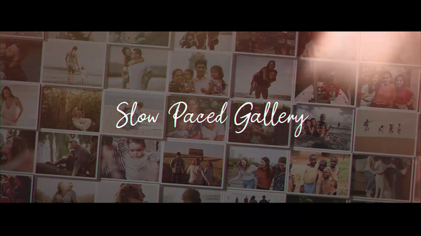 Slow Paced Gallery - VideoHive 28138555
