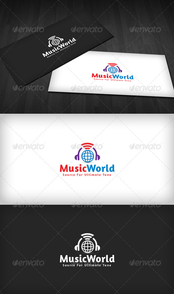 World Music Logo - Symbols Logo Templates