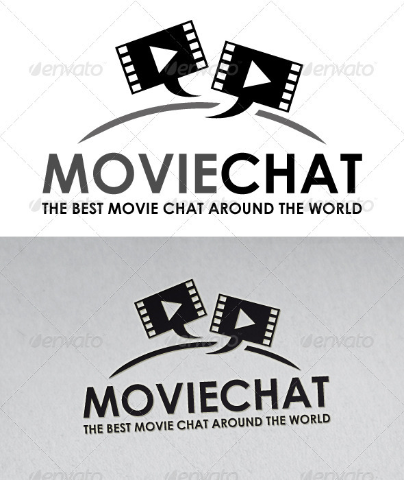 Movie Chat Logo By Bosstwinsmusic Graphicriver