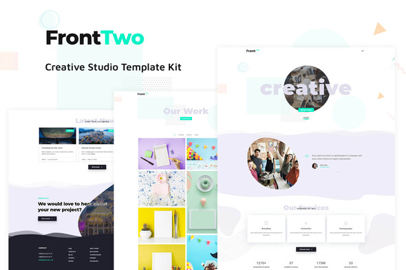 FrontTwo - Creative - ThemeForest 28101198
