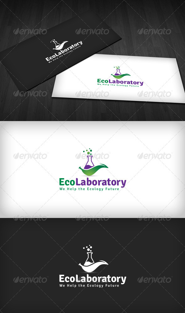 Eco Laboratory Logo - Nature Logo Templates