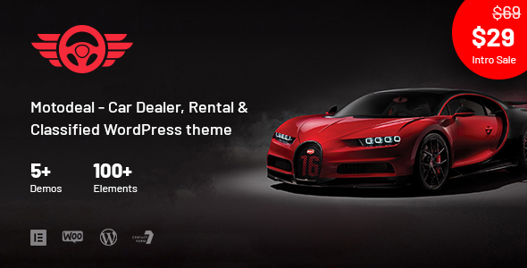 Motodeal – Car Dealer & Classified WordPress Theme