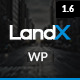 LandX Multipurpose WordPress Theme, Software Application Landing Pages Builder for Marketing Agency